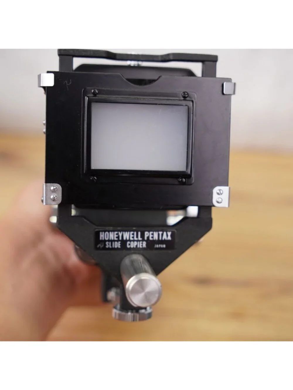 Honeywell Pentax Bellows II With Slide Copier For Precise Macro Photography